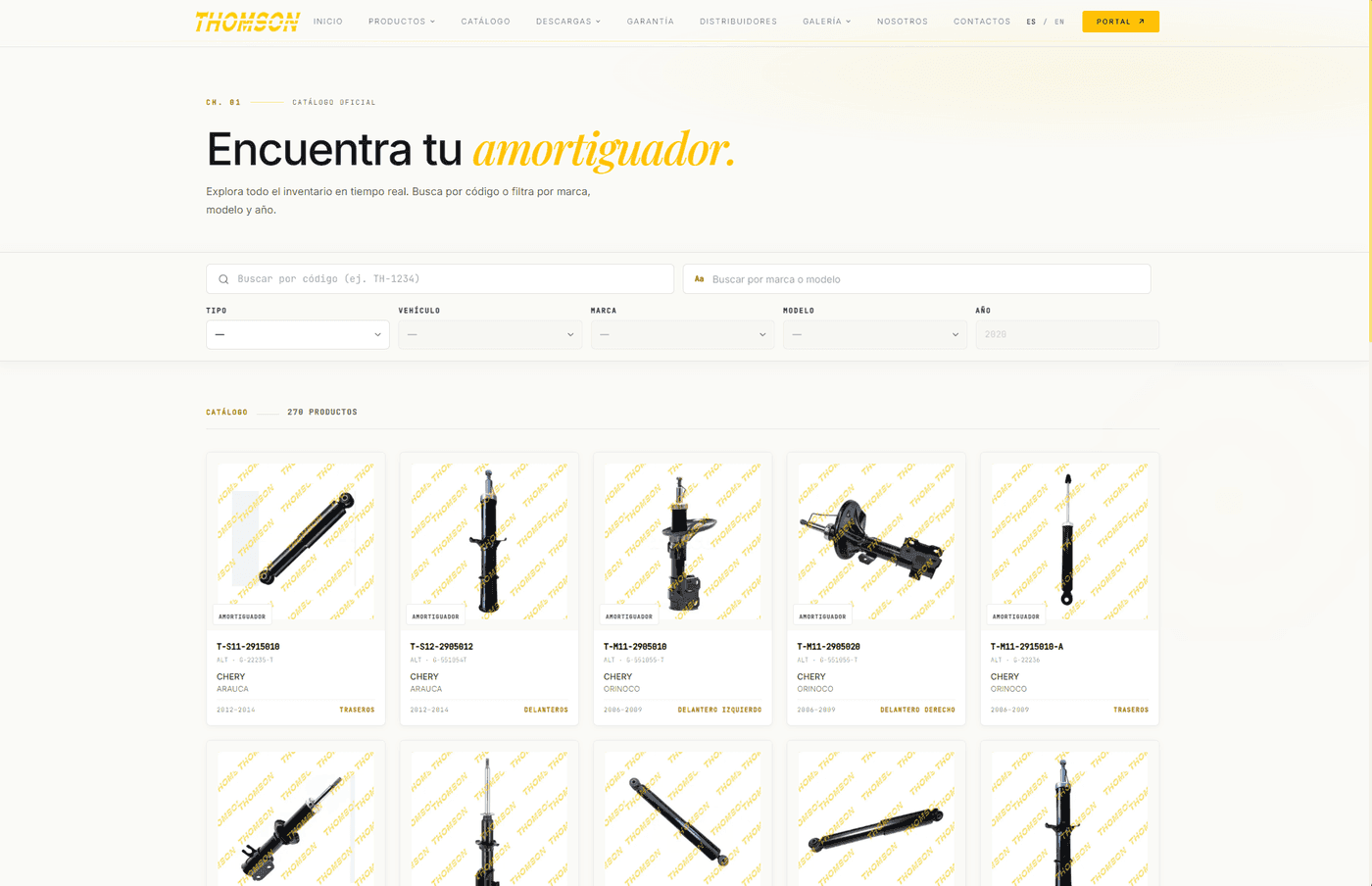 Thomson Parts · Detail 01